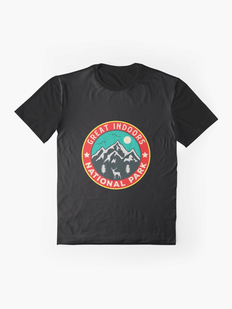 Imagen 4 de 5, Camiseta gráfica con la obra Gran Parque Nacional Interior, diseñada y vendida por Nature-spirit.