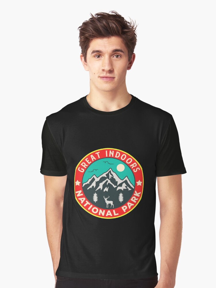 Imagen 1 de 5, Camiseta gráfica con la obra Gran Parque Nacional Interior, diseñada y vendida por Nature-spirit.