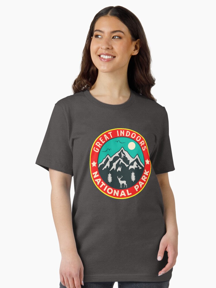 Imagen 2 de 7, Camiseta esencial con la obra Gran Parque Nacional Interior, diseñada y vendida por Nature-spirit.