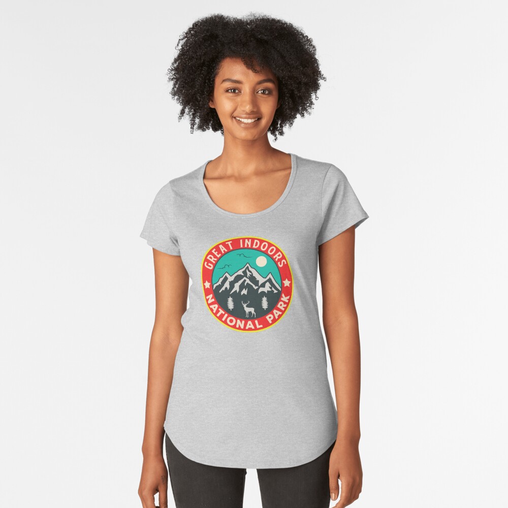 Vista previa del artículo con la obra «Camiseta premium de cuello ancho», diseñado y vendido por Nature-spirit.