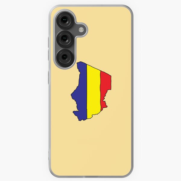 Item preview, Chad country shape flag designed and sold by zenithcreative.