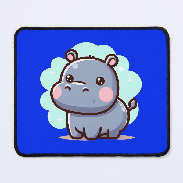 Item preview,  Adorable Cute Baby Hippo designed and sold by DigiDreamyArt.