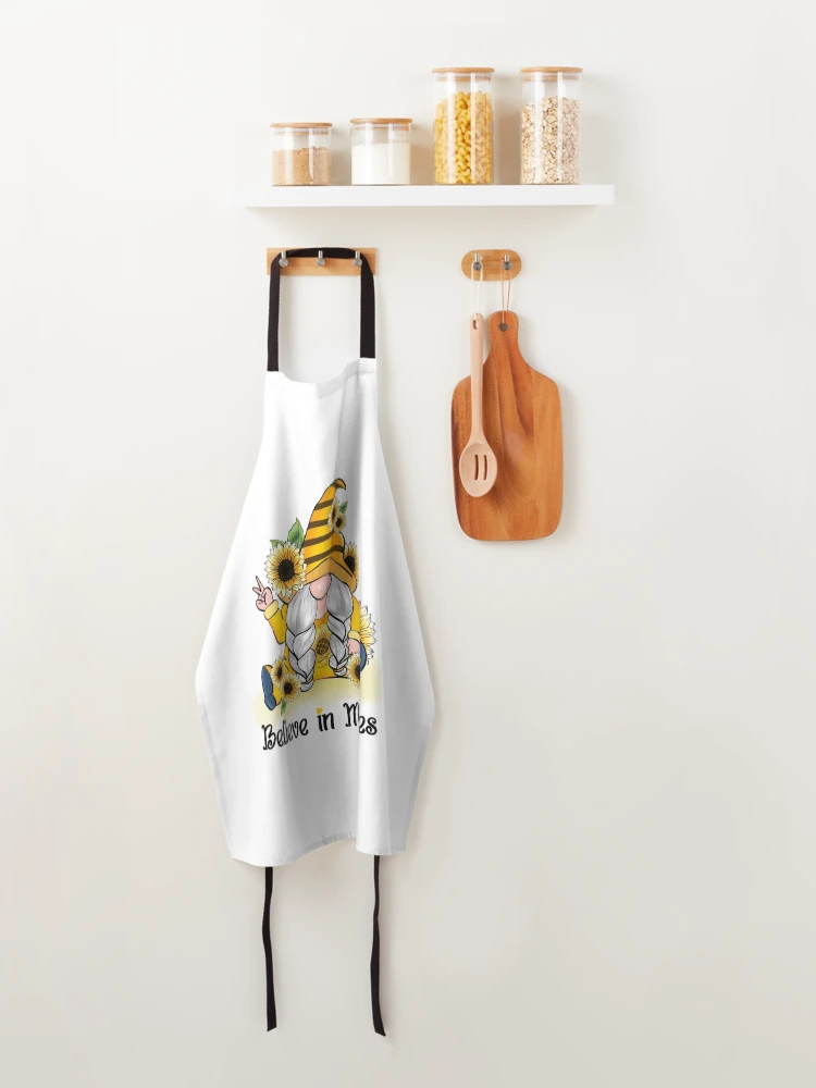 Thumbnail 4 of 6, Apron, Sunflower designed and sold by ROKANDESIGNART.