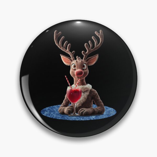 Item preview, Rudolph designed and sold by StoneBluePlanet.