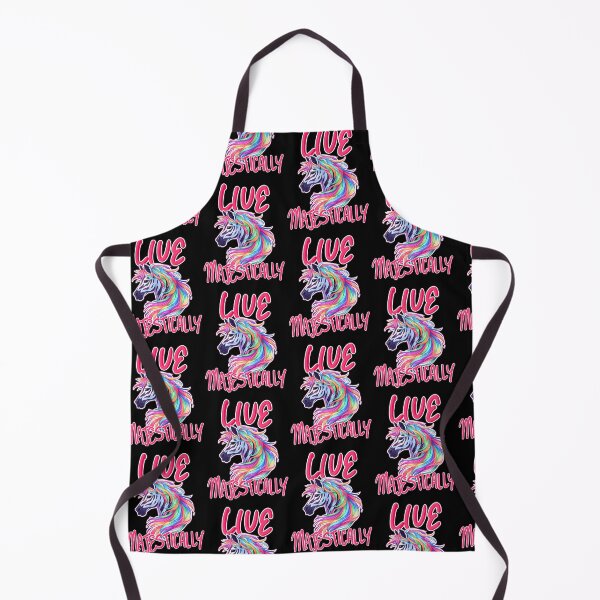 Item preview, Live Majestically Rainbow Zebra Pink Text Sticker and Shirt Design by Zeesdesign on Redbubble designed and sold by ZEESDESIGN.