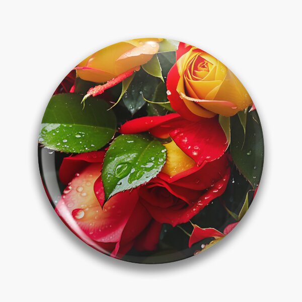 Item preview, Colorful unique Roses, rose gold Christmas tree, rose gold nails, rose tattoo, a court of thorns and roses, roses, rose flower designed and sold by OutdoorArtistry.