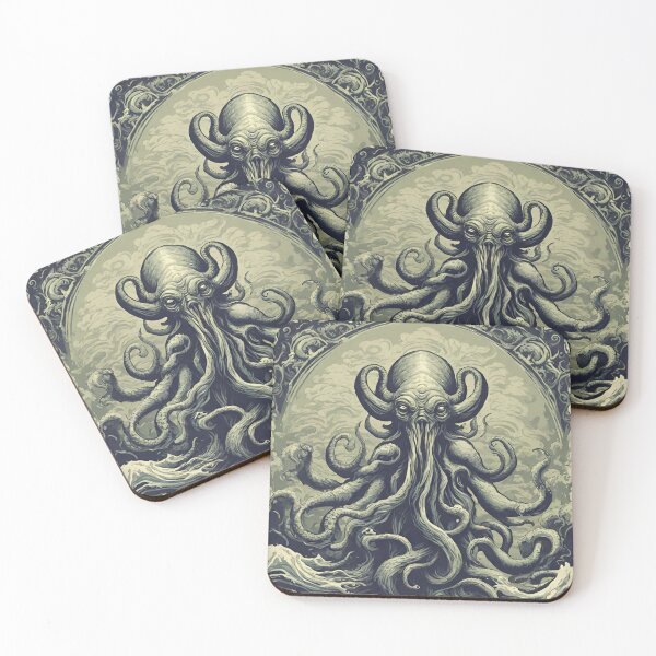 Item preview, Nightmare Octopus Monster from The Ocean designed and sold by N0VEEN.