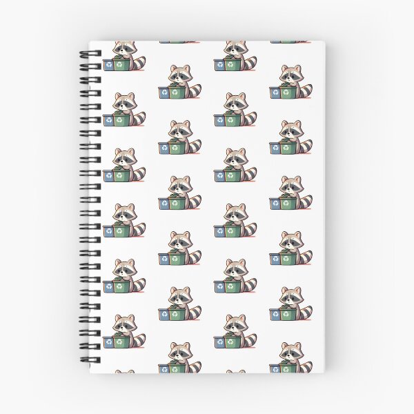 Item preview, Raccoon Promoting Recycling Habits designed and sold by UmbrellaStudio1.