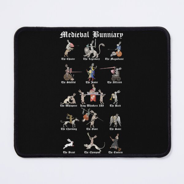 Item preview, Medieval Bunniary (English) designed and sold by MargiKnights.