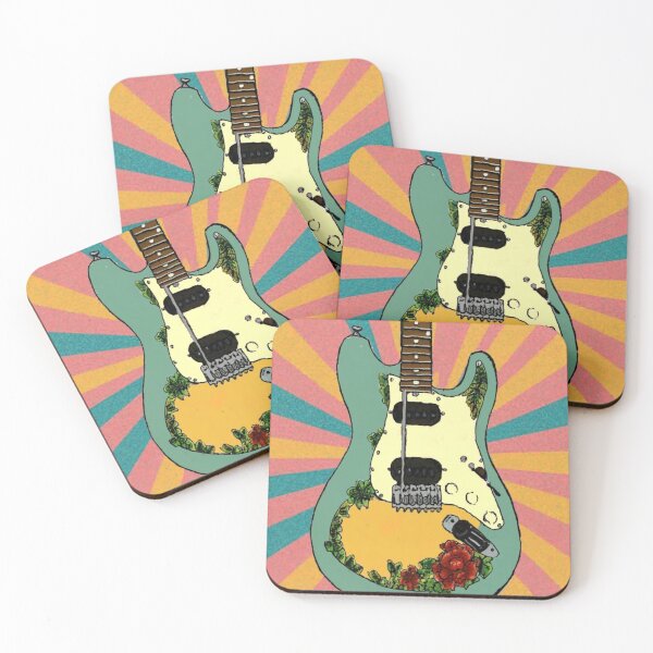 Item preview, Pop Art Guitar designed and sold by unicornunicorn.