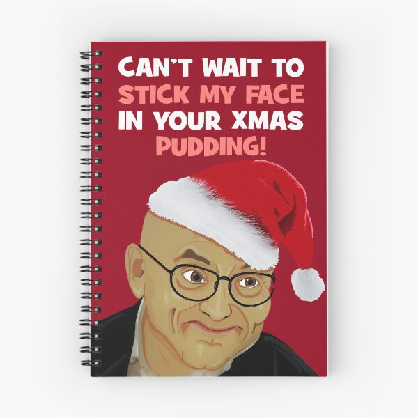Item preview, Gregg can't wait to stick his face in your Xmas pudding! designed and sold by Happyoninside.
