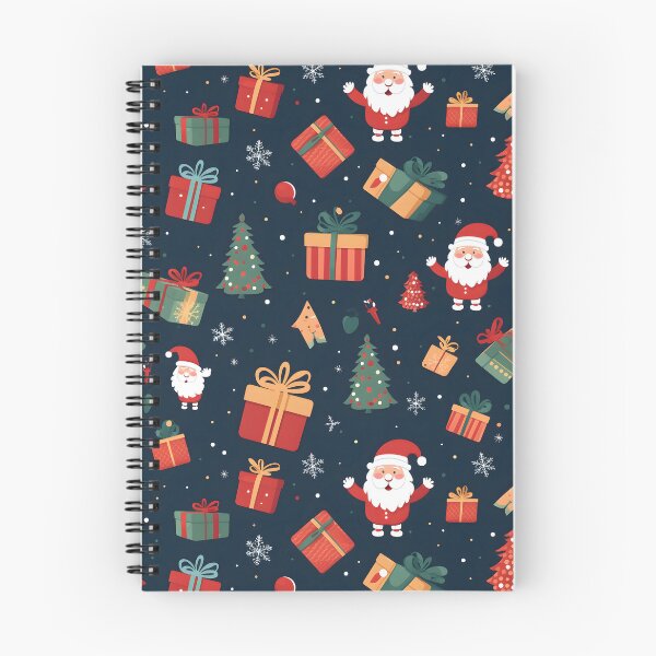 Item preview, Christmas pattern (Santa Claus with Gifts and Christmas Tree) designed and sold by SeamlessHub4289.