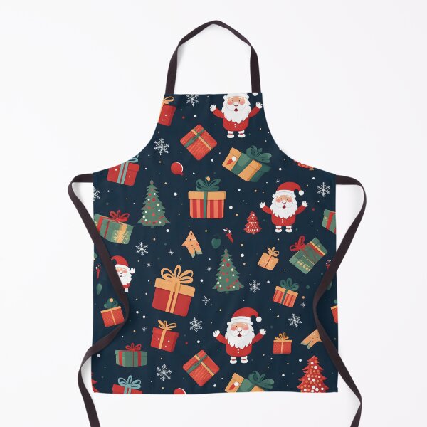 Item preview, Christmas pattern (Santa Claus with Gifts and Christmas Tree) designed and sold by SeamlessHub4289.