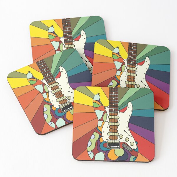Item preview, Pop Art Guitar designed and sold by unicornunicorn.