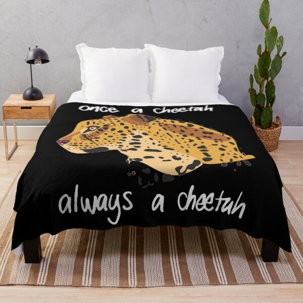 Item preview, Once A Cheetah Always A Cheetah Big Cat Animal Lover designed and sold by artworkathome.