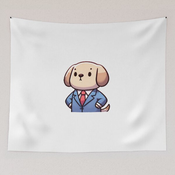 Aperçu de l'œuvre Professional Dog in Business Attire créée et vendue par UmbrellaStudio1.