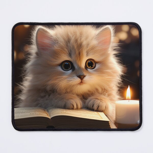 Item preview, White Fluffy Cute Kitten designed and sold by Cris888.