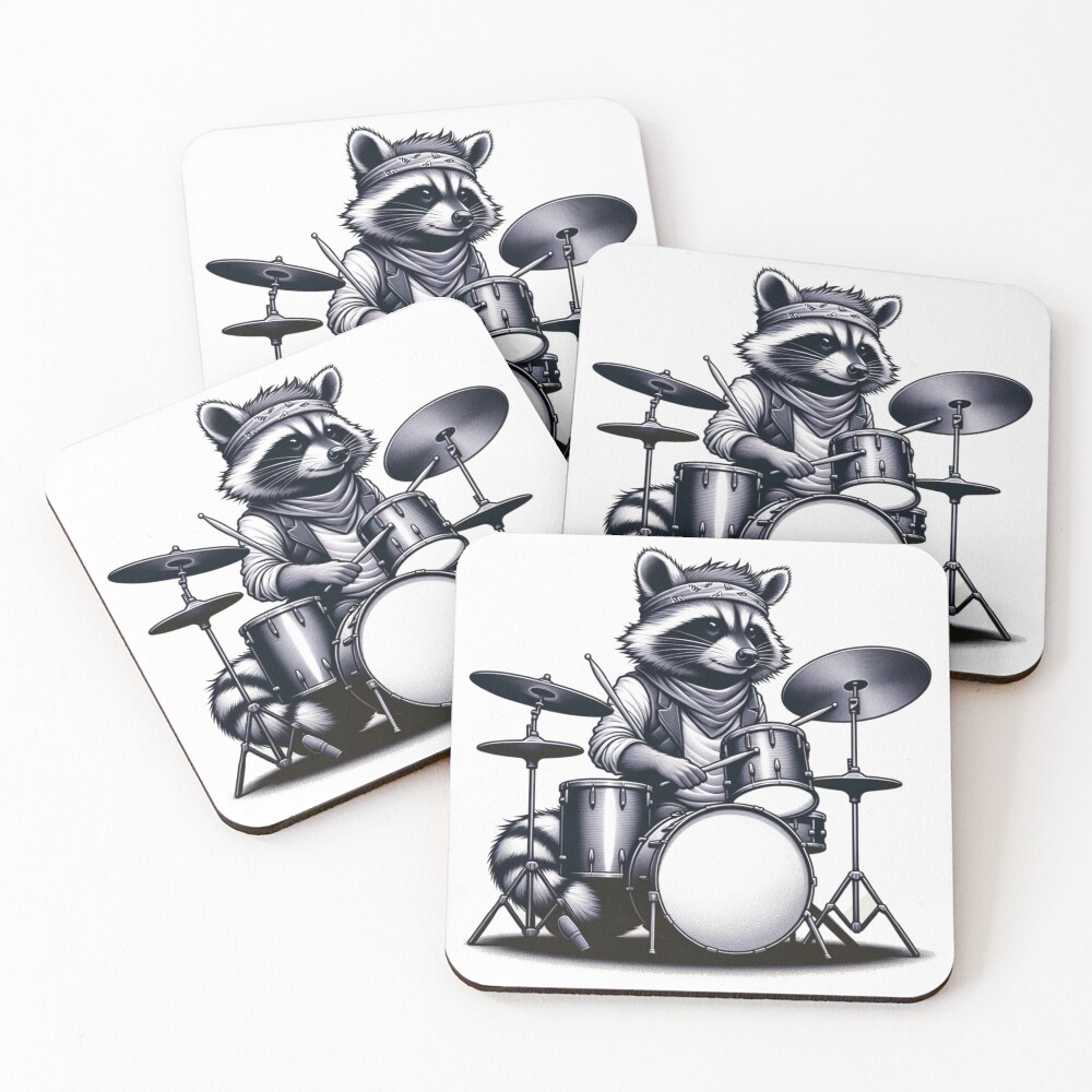 Item preview, Coasters (Set of 4) designed and sold by BlueBerryBooze.