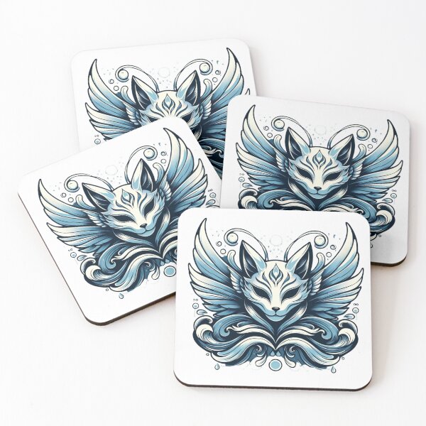 Item preview, Kitsune Spirit: Aquatic Elegance designed and sold by OniFeathers.