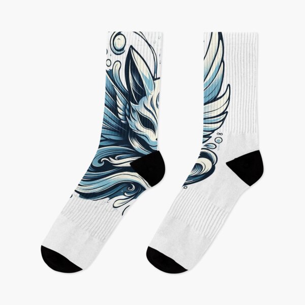 Item preview, Kitsune Spirit: Aquatic Elegance designed and sold by OniFeathers.