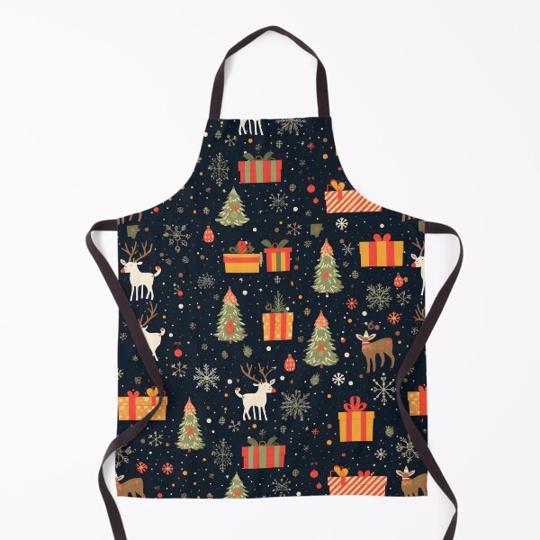 Item preview, Christmas pattern (Gifts,Reindeer and Christmas Tree) designed and sold by SeamlessHub4289.