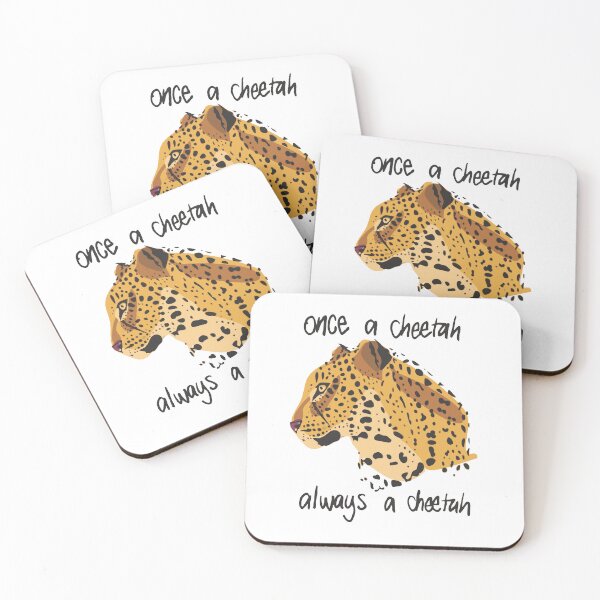 Item preview, Once A Cheetah Always A Cheetah Big Cat Animal Lover designed and sold by artworkathome.