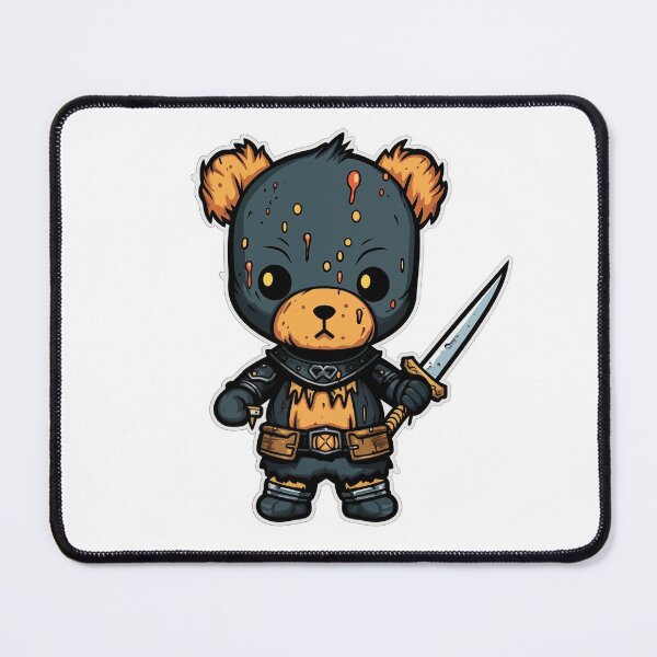 Item preview, A warrior teddy bear with a sword. designed and sold by InfinityCircle.