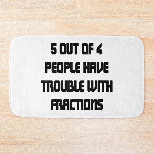 Item preview, Funny Math Fractions designed and sold by ScienceCorner.
