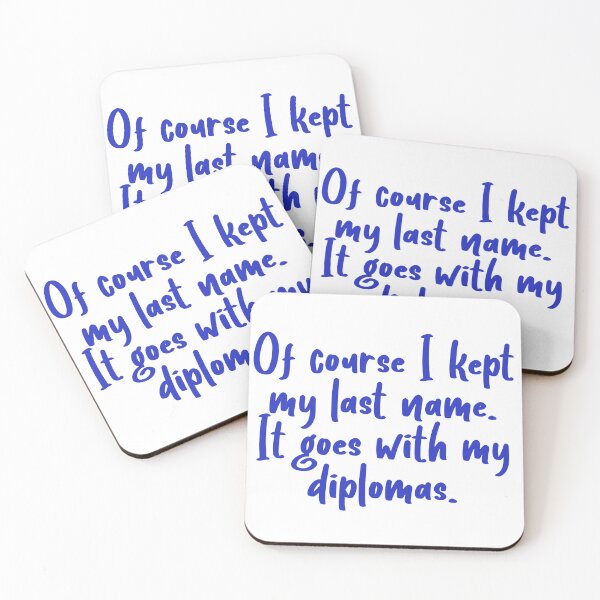 Item preview, My last name goes with my diplomas designed and sold by pinkcraftfairy.