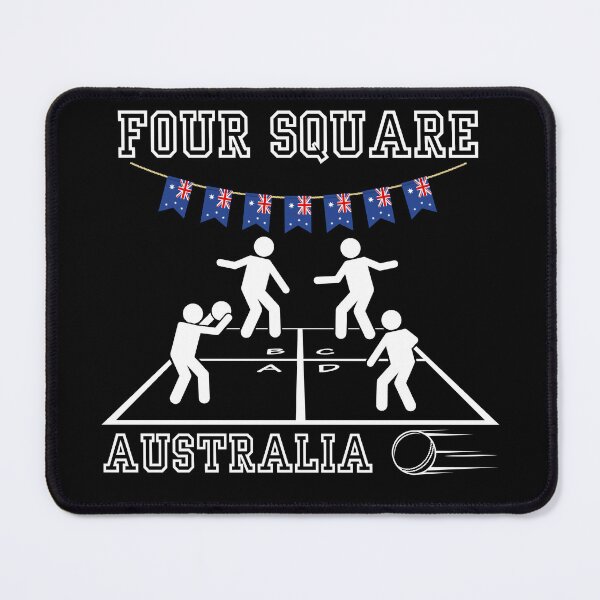 Item preview, Funny Four Square Australia Recess Playground designed and sold by AlpacaSmokes.