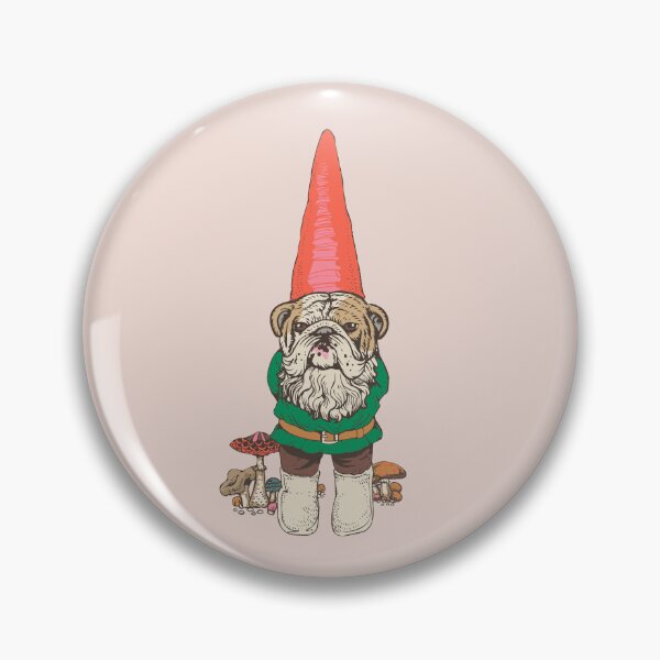 Item preview, English Bulldog Gnomie designed and sold by Huebucket.