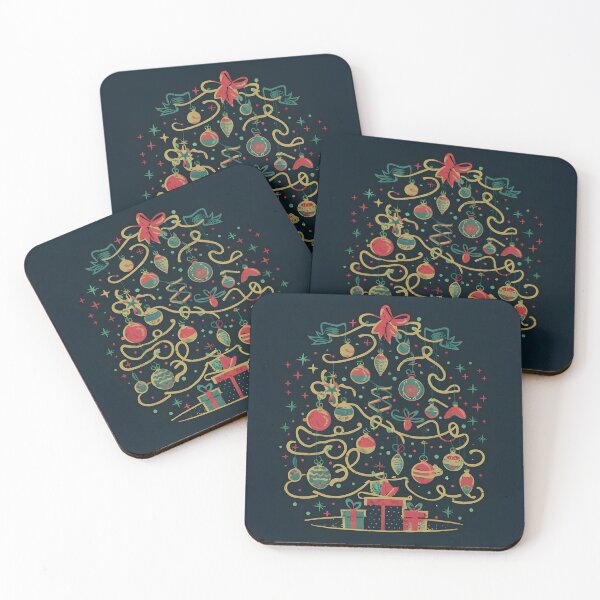 Item preview, Christmas tree in the shadows with gifts lurking designed and sold by ThePrimeMan.