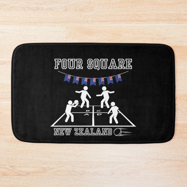 Item preview, Funny Four Square New Zealand Recess Playground designed and sold by AlpacaSmokes.
