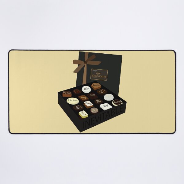 Item preview, Gump Life Is Like A Box Of Chocolates designed and sold by Cosmic-Fandom.