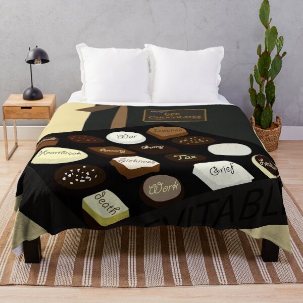 Item preview, Gump Life Is Like A Box Of Chocolates designed and sold by Cosmic-Fandom.