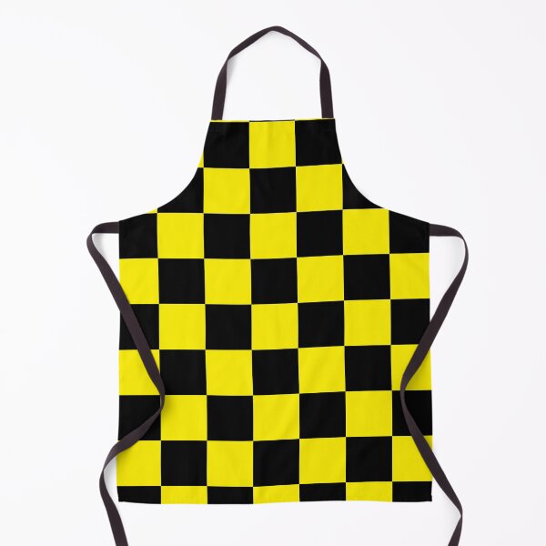 Item preview, Checkered (XL Squares) Yellow and Black designed and sold by Tree45.