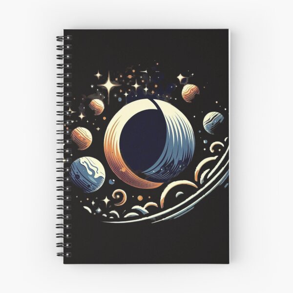 Item preview, Galactic Harmony - Celestial Eclipse designed and sold by HeadTurningArt.