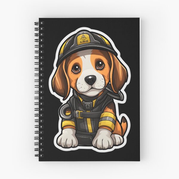 Item preview, Firefighter Foxhound designed and sold by CUTEDOGGIEZ.
