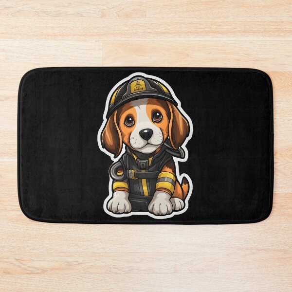 Item preview, Firefighter Foxhound designed and sold by CUTEDOGGIEZ.