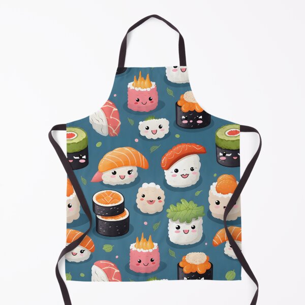 Item preview, Shushi pattern (Japanese Food) designed and sold by SeamlessHub4289.