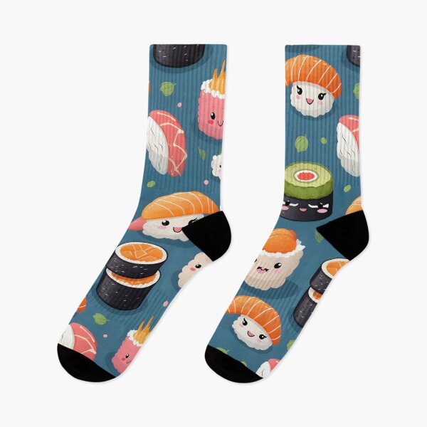 Item preview, Shushi pattern (Japanese Food) designed and sold by SeamlessHub4289.