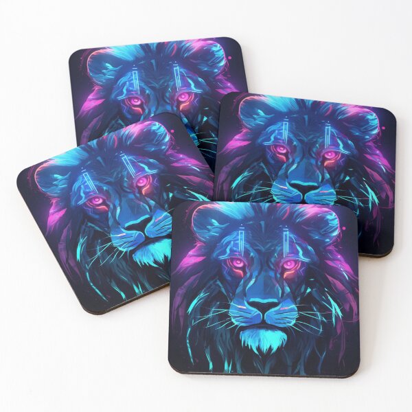 Item preview, Lion fluorescence  designed and sold by Cris888.