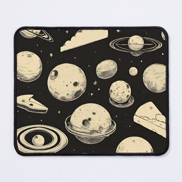Item preview, Cheese in space designed and sold by LeahHa.