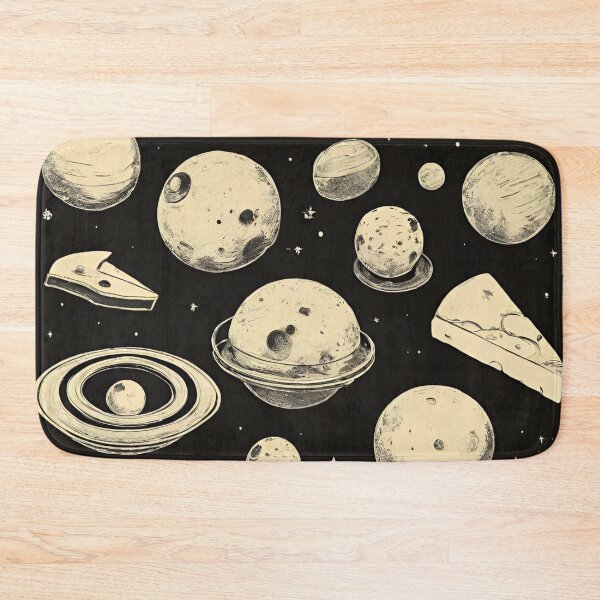 Item preview, Cheese in space designed and sold by LeahHa.
