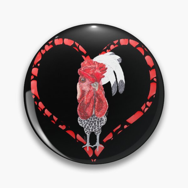 Item preview, HAMBURG CHICKEN HEART designed and sold by BeritValk.
