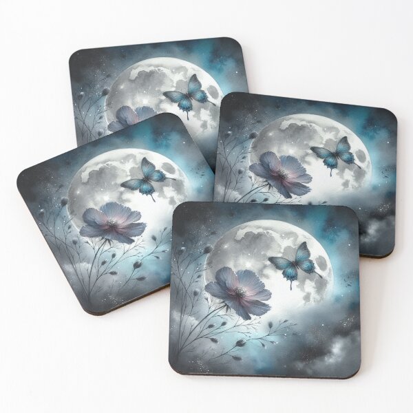Item preview, Butterfly under the moonlight 04 designed and sold by I-HERE.