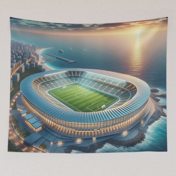 Item preview, Solaris Shoreline Stadium designed and sold by EntchantedHues.