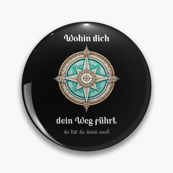 Item preview, Wherever your path takes you, there you will be. Saying in German - funny designed and sold by Pflugart.