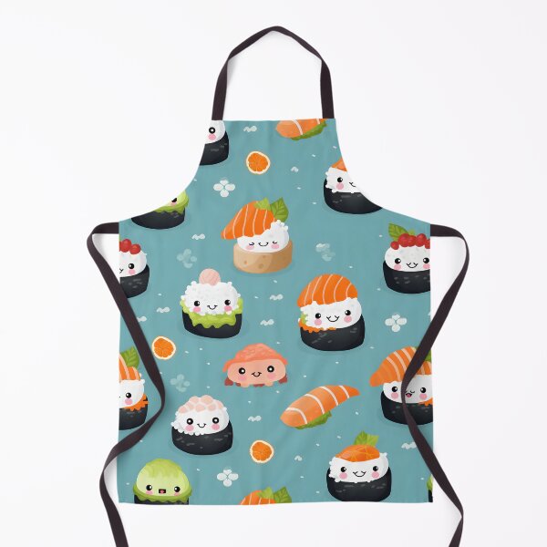 Item preview, Shushi pattern (Japanese Food) designed and sold by SeamlessHub4289.
