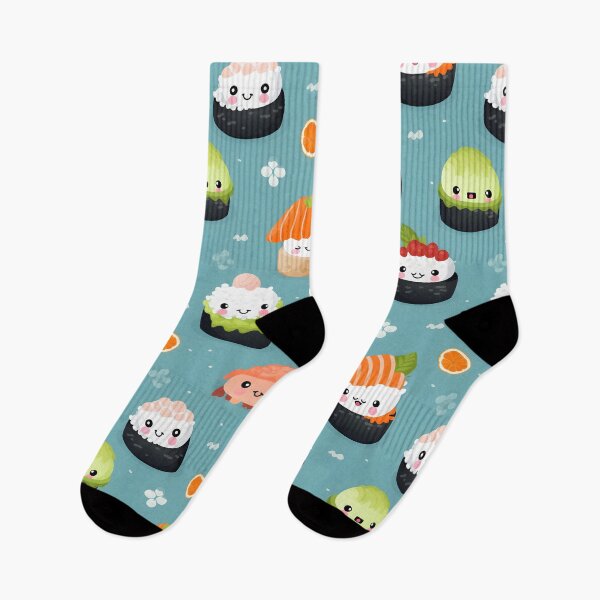 Item preview, Shushi pattern (Japanese Food) designed and sold by SeamlessHub4289.